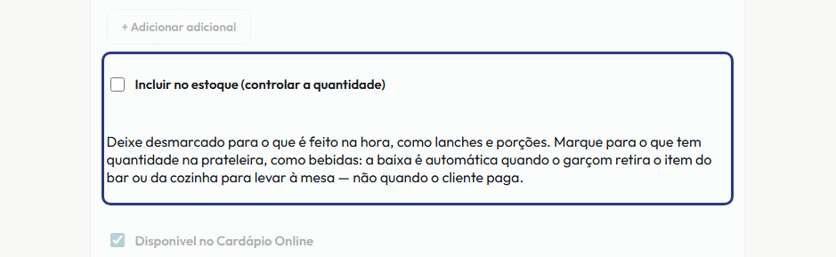 A tela do +Frella com o ponto de que o passo 10 fala em destaque