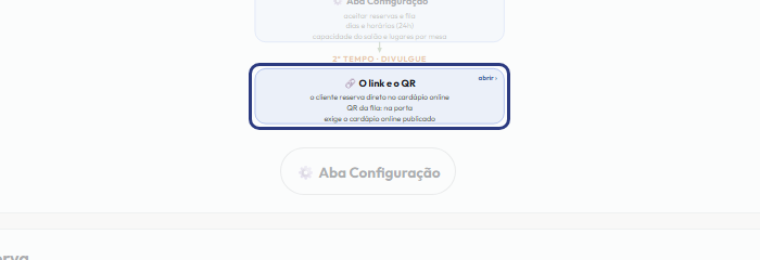 A tela do +Frella com o ponto de que o passo 3 fala em destaque