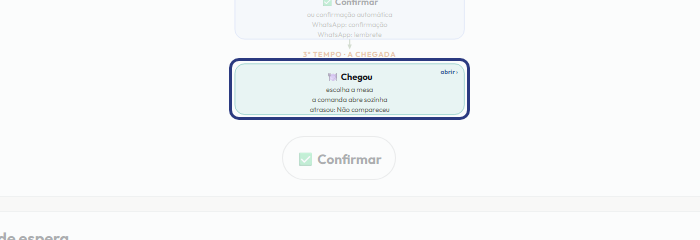 A tela do +Frella com o ponto de que o passo 6 fala em destaque