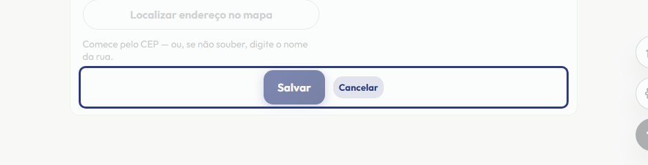 A tela do +Frella com o ponto de que o passo 9 fala em destaque