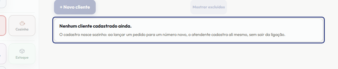 A tela do +Frella com o ponto de que o passo 7 fala em destaque