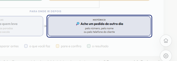 A tela do +Frella com o ponto de que o passo 15 fala em destaque