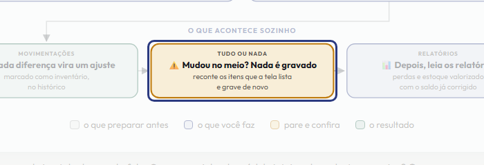 A tela do +Frella com o ponto de que o passo 10 fala em destaque