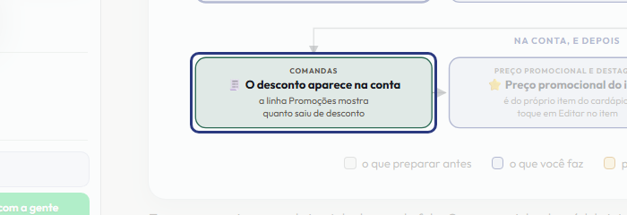 A tela do +Frella com o ponto de que o passo 11 fala em destaque