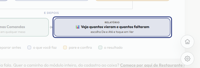 A tela do +Frella com o ponto de que o passo 13 fala em destaque