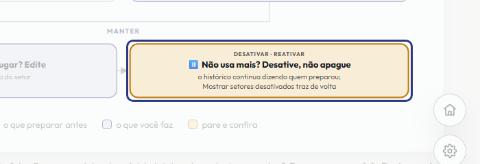 A tela do +Frella com o ponto de que o passo 10 fala em destaque