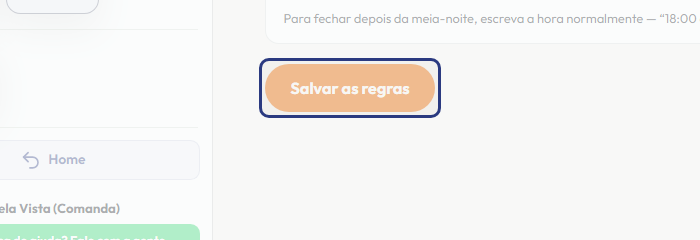A tela do +Frella com o ponto de que o passo 8 fala em destaque