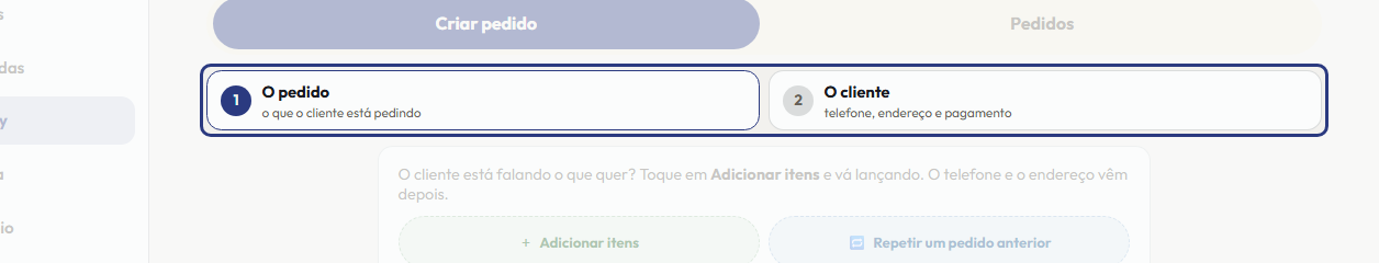 A tela do +Frella com o ponto de que o passo 4 fala em destaque