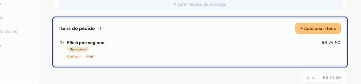A tela do +Frella com o ponto de que o passo 4 fala em destaque