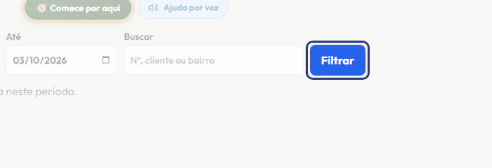 A tela do +Frella com o ponto de que o passo 3 fala em destaque
