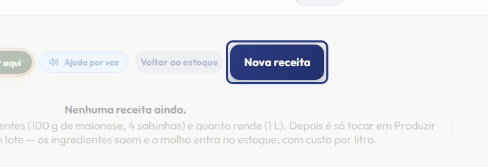 A tela do +Frella com o ponto de que o passo 2 fala em destaque
