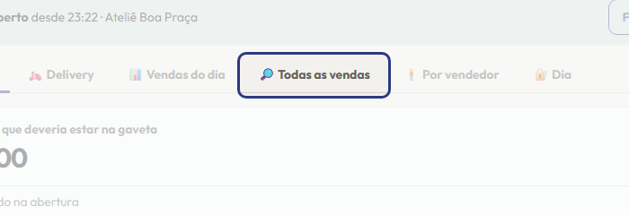 A tela do +Frella com o ponto de que o passo 5 fala em destaque