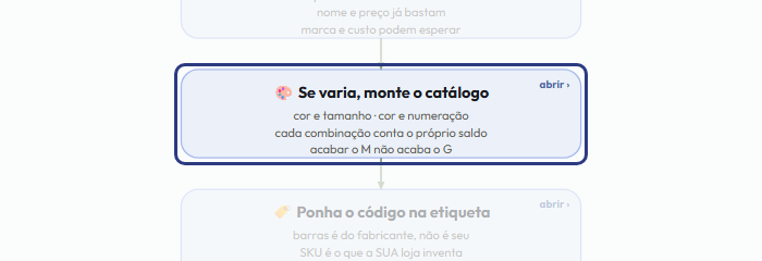 A tela do +Frella com o ponto de que o passo 2 fala em destaque