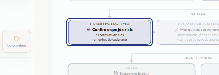 A tela do +Frella com o ponto de que o passo 4 fala em destaque