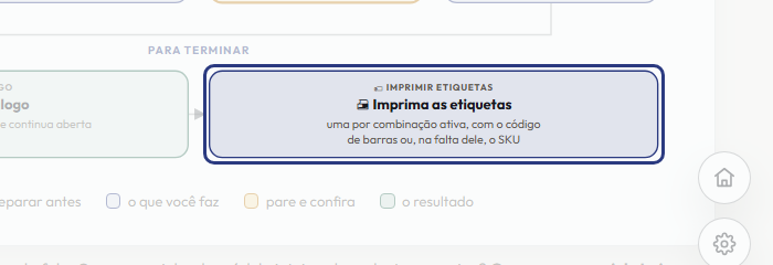 A tela do +Frella com o ponto de que o passo 13 fala em destaque