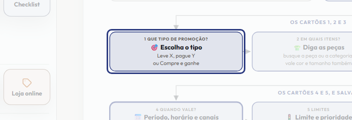 A tela do +Frella com o ponto de que o passo 4 fala em destaque