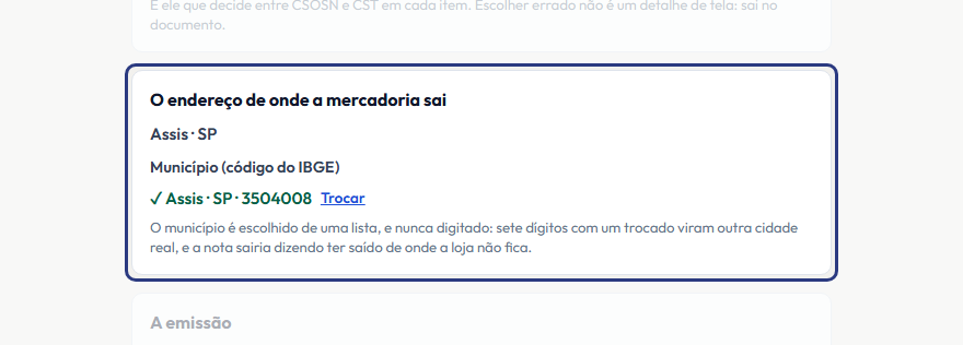 A tela do +Frella com o ponto de que o passo 3 fala em destaque