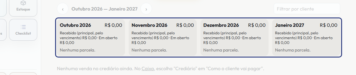 A tela do +Frella com o ponto de que o passo 5 fala em destaque