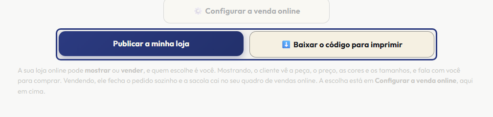 A tela do +Frella com o ponto de que o passo 6 fala em destaque