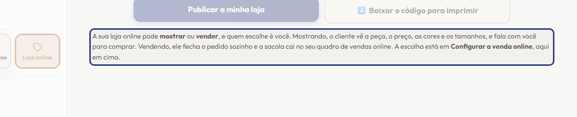 A tela do +Frella com o ponto de que o passo 7 fala em destaque