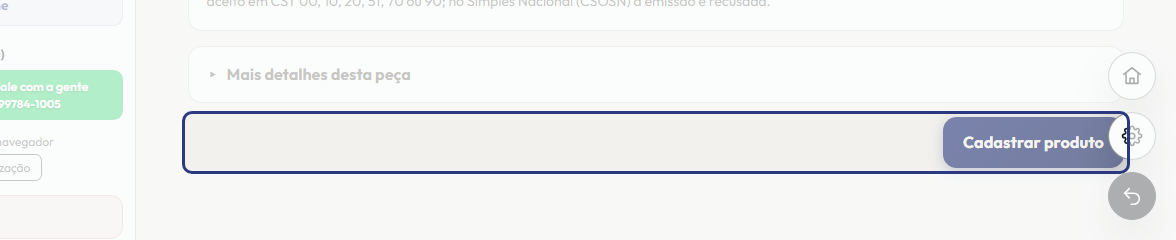 A tela do +Frella com o ponto de que o passo 9 fala em destaque