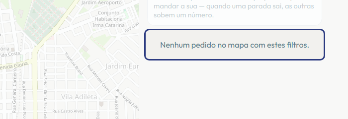 A tela do +Frella com o ponto de que o passo 12 fala em destaque