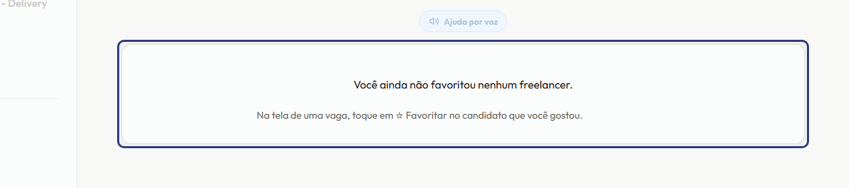 A tela do +Frella com o ponto de que o passo 4 fala em destaque