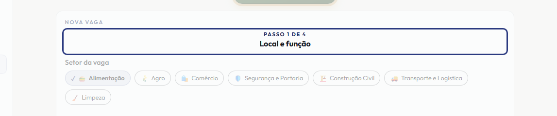 A tela do +Frella com o ponto de que o passo 2 fala em destaque