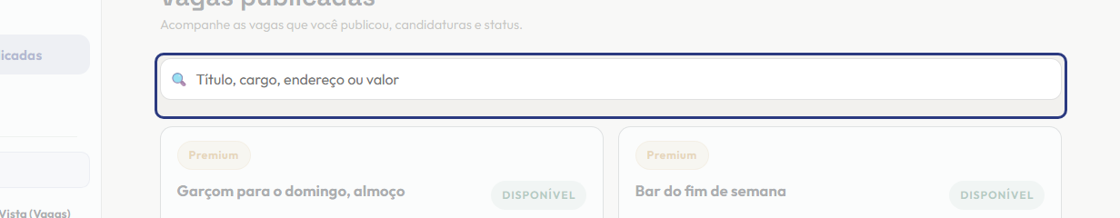A tela do +Frella com o ponto de que o passo 2 fala em destaque