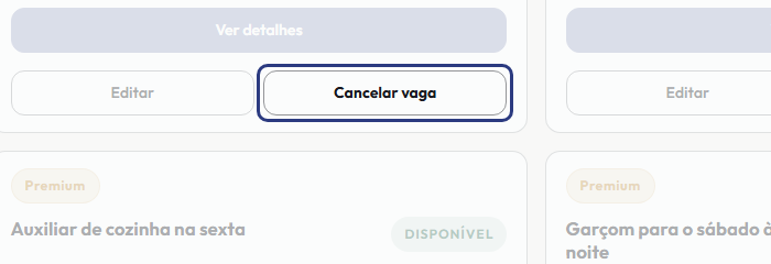 A tela do +Frella com o ponto de que o passo 12 fala em destaque