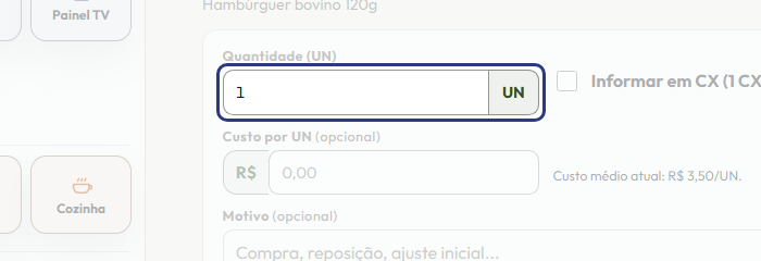 A tela do +Frella com o ponto de que o passo 2 fala em destaque