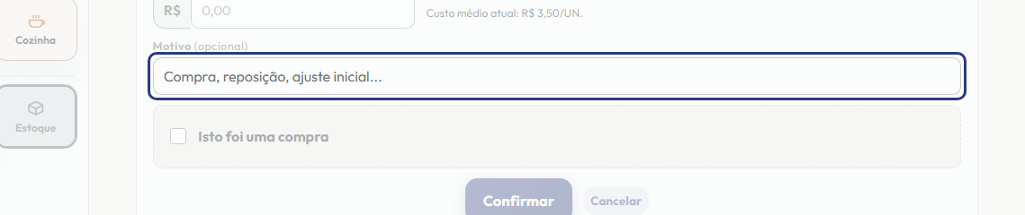 A tela do +Frella com o ponto de que o passo 4 fala em destaque