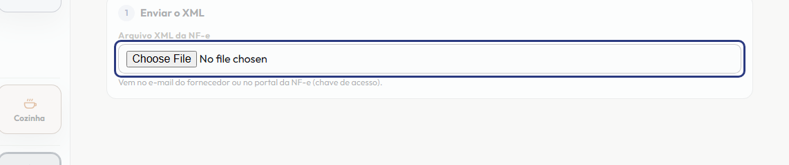 A tela do +Frella com o ponto de que o passo 2 fala em destaque