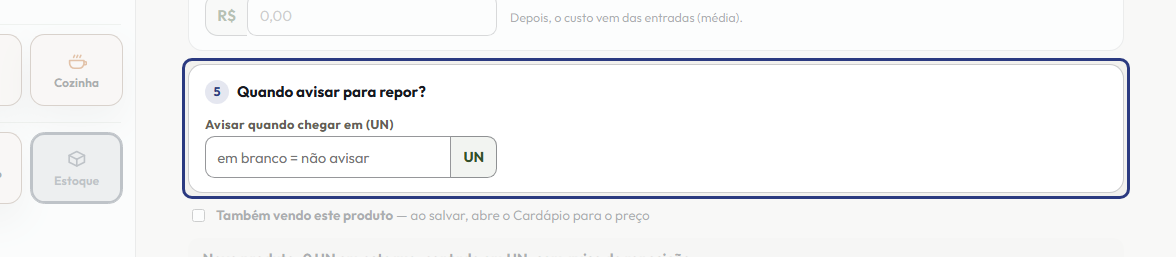 A tela do +Frella com o ponto de que o passo 6 fala em destaque