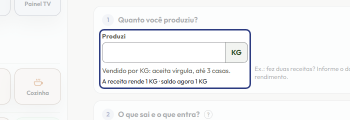 A tela do +Frella com o ponto de que o passo 1 fala em destaque