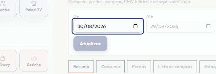 A tela do +Frella com o ponto de que o passo 2 fala em destaque