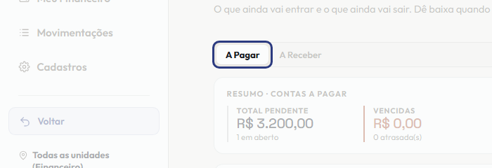 A tela do +Frella com o ponto de que o passo 2 fala em destaque