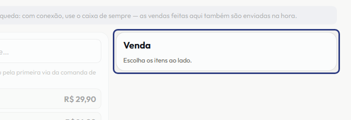 A tela do +Frella com o ponto de que o passo 3 fala em destaque