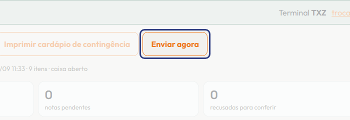 A tela do +Frella com o ponto de que o passo 5 fala em destaque