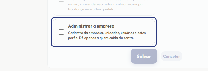A tela do +Frella com o ponto de que o passo 5 fala em destaque