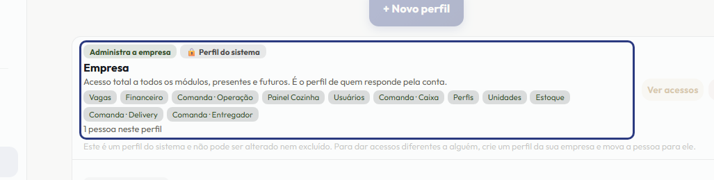 A tela do +Frella com o ponto de que o passo 3 fala em destaque