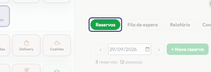 A tela do +Frella com o ponto de que o passo 1 fala em destaque