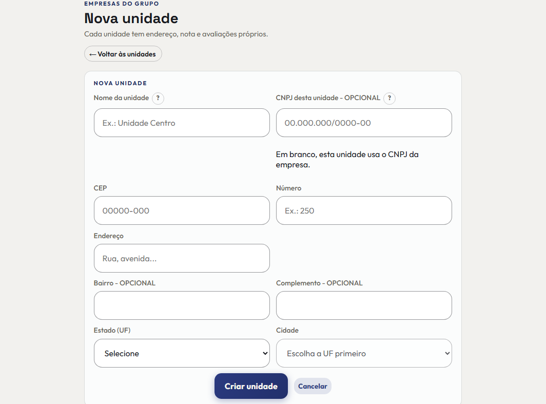 A tela do +Frella de que este passo fala, inteira