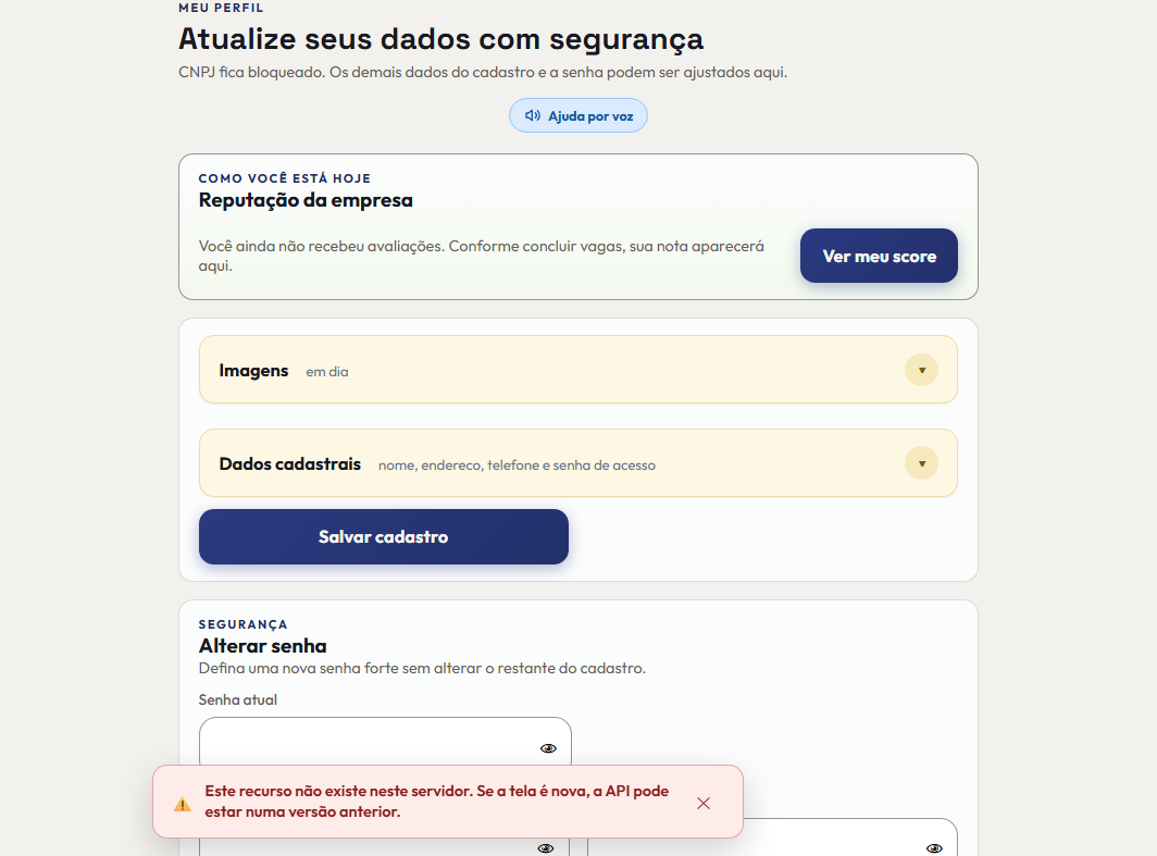 A tela do +Frella de que este passo fala, inteira