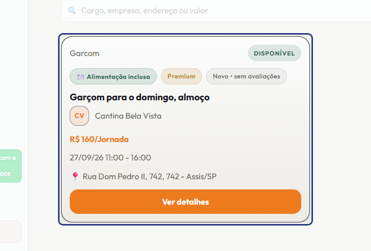 A tela do +Frella com o ponto de que o passo 9 fala em destaque