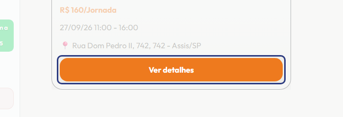 A tela do +Frella com o ponto de que o passo 10 fala em destaque