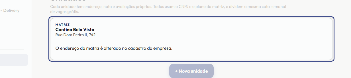A tela do +Frella com o ponto de que o passo 2 fala em destaque
