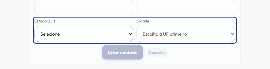 A tela do +Frella com o ponto de que o passo 8 fala em destaque