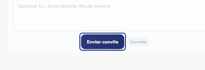 A tela do +Frella com o ponto de que o passo 9 fala em destaque