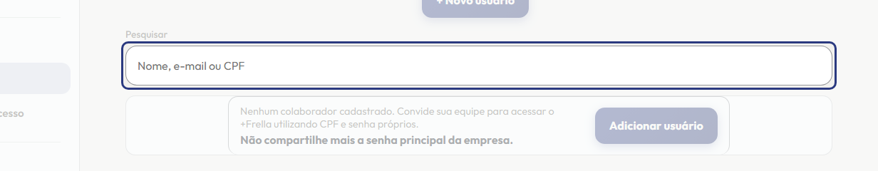 A tela do +Frella com o ponto de que o passo 10 fala em destaque